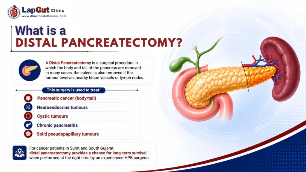 What is Distal Pancreatectomy